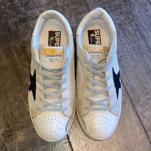 Golden Goose Superstar mesh-panelled sneakers size 40